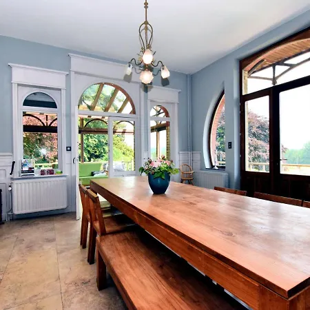 A Beautiful Art Nouveau House With An Enormous Garden * Flobecq
